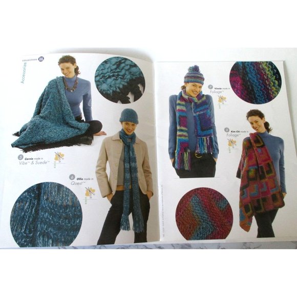 Berroco Accessorize Knitting Patterns Book 2005 - Picture 3 of 4